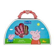 Peppa Pig coloring case, 51 pcs.