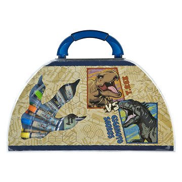 Coloring case Jurrasic World, 51 pcs.