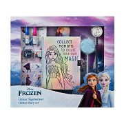 Glitzerndes Disney Frozen Tagebuch-Set