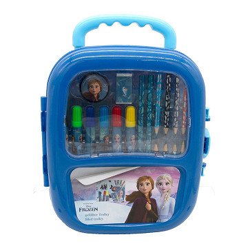 Filled Trolley Coloring Case Disney Frozen