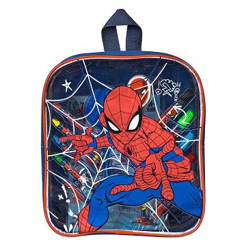 Farbset Spiderman im Rucksack