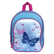 Rucksack mit Fronttasche Schmetterlinge