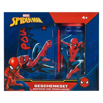 Broodtrommel en Drinkfles Spiderman