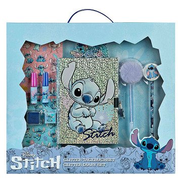 Stitch Glitter Diary Set