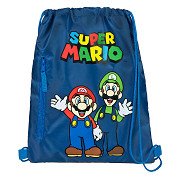 Gym bag Super Mario Blue