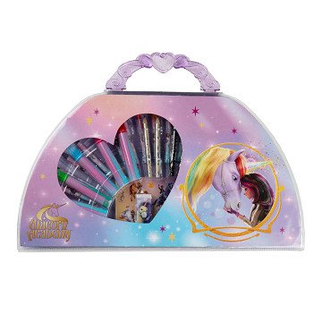 Unicorn Academy Coloring Case, 51pcs
