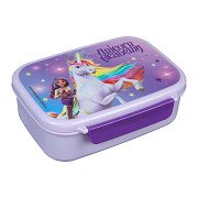 Unicorn Academy Lunchbox with Snack Tray