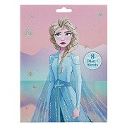 Frozen Stickerbuch mit 8 Blättern