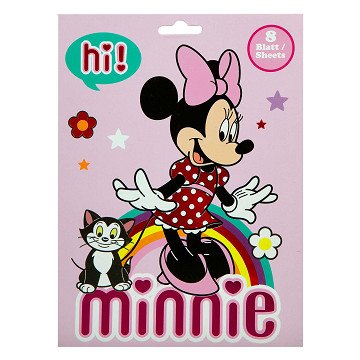 Minnie Mouse Sticker Book with 8 Sheets