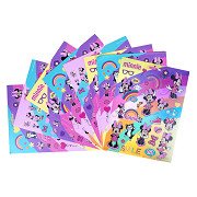 Minnie Mouse Stickerbuch mit 8 Blättern