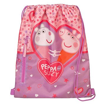 Peppa Pig Turnbeutel - Peppa & Suzy