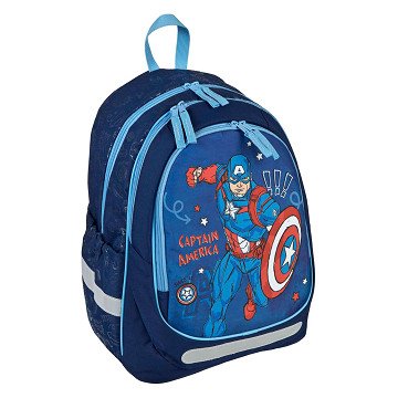 Ergonomic School Backpack Captain America