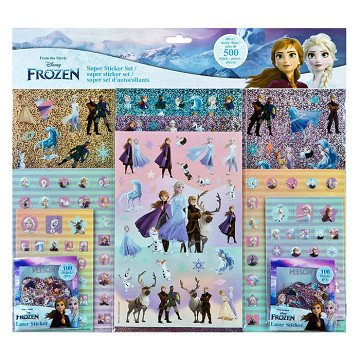 Super Sticker-Set Disney Frozen, 500 Stk.