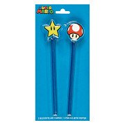Super Mario Pencil Set - 2-piece.