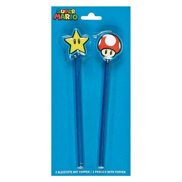 Super Mario Pencil Set - 2-piece.