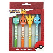 Set Balpennen Pokemon, 4st.