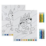 Malen nach Zahlen Set Bluey