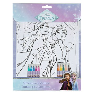 Malen nach Zahlen Set Die Eiskönigin