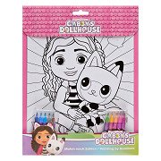 Kleuren op Nummer Set Gabby's Poppenhuis