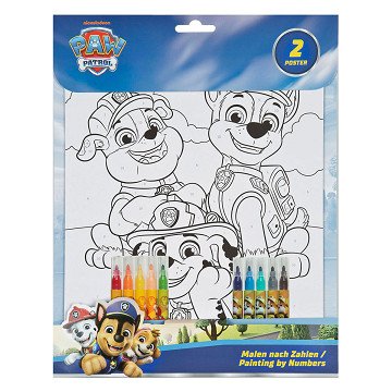 Malen nach Zahlen Set PAW Patrol