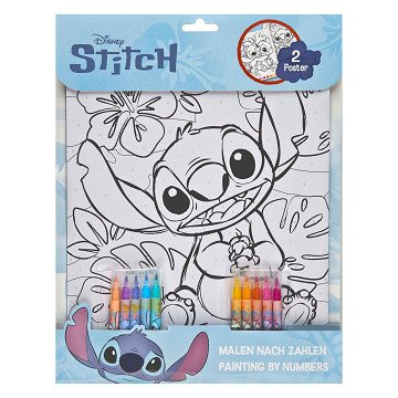 Malen nach Zahlen Set Stich
