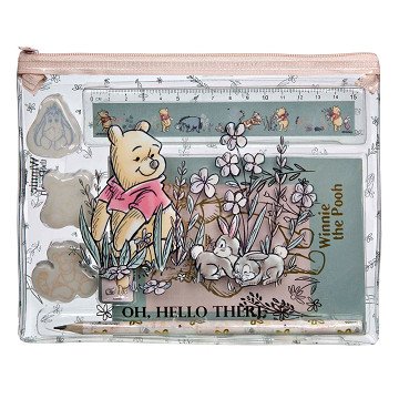 Notitieset in Etui Winnie de Poeh - 7dlg.