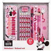 Schrijfwaren Set Minnie Mouse - 11dlg.