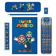 Schrijfwaren Set Super Mario - 11dlg.