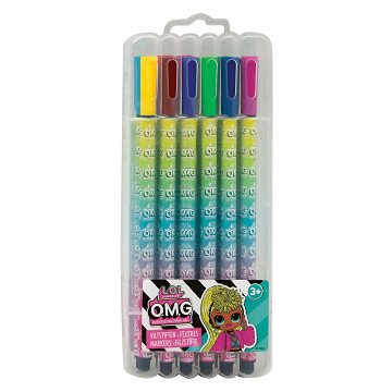 L.O.L. Felt-tip pens, 12 pcs.
