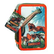 Dinorassic Federmäppchen mit 2 Fächern