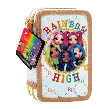 Rainbow High 2-Compartment Pencil Case