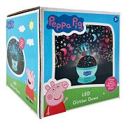 Peppa Pig Ledlamp Glitter Dome