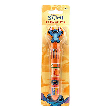 Stitch 10-Farben-Stift mit Topper