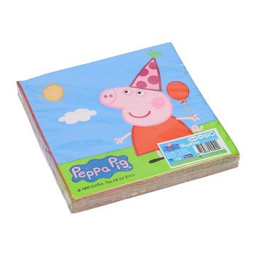 Peppa Pig Servetten, 20st.