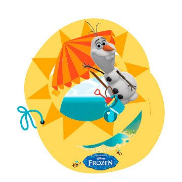 Disney Frozen Olaf Invitations, 6pcs.