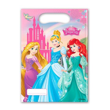 Disney Prinses Uitdeelzakjes, 6st.