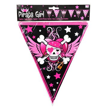 Pirate Girl Bunting, 6mtr.