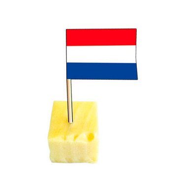 Cocktail sticks Dutch Flag, 50 pcs.