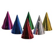 Party hats, 6 pcs.