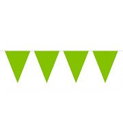 Lime green Mini Bunting, 3mtr.