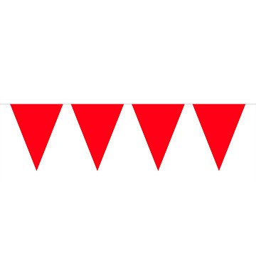 Red Mini Bunting, 3mtr.