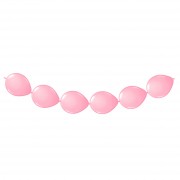 Pink Knot Balloons, 8pcs.