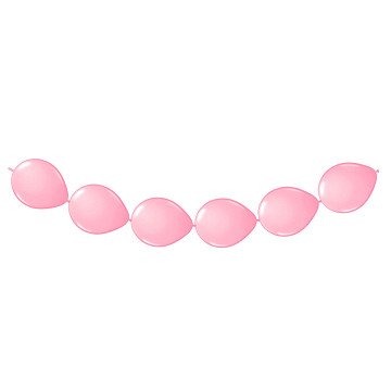 Pink Knot Balloons, 8pcs.