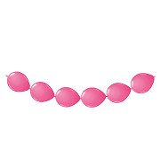 Magenta Knot Balloons, 8pcs.