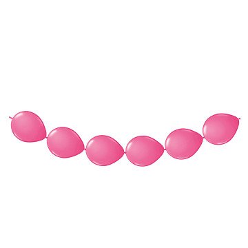 Magenta Knot Balloons, 8pcs.