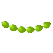 Lime Green Knot Balloons, 8pcs.