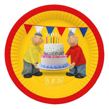 Neighbor & Neighbor Plates, 8 pcs.