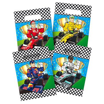Formel-1-Spenderbeutel, 8 Stück.