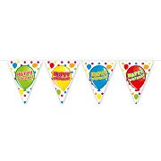 Happy Birthday bunting, 6mtr.