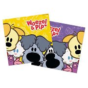 Woezel & Pip napkins, 20pcs.